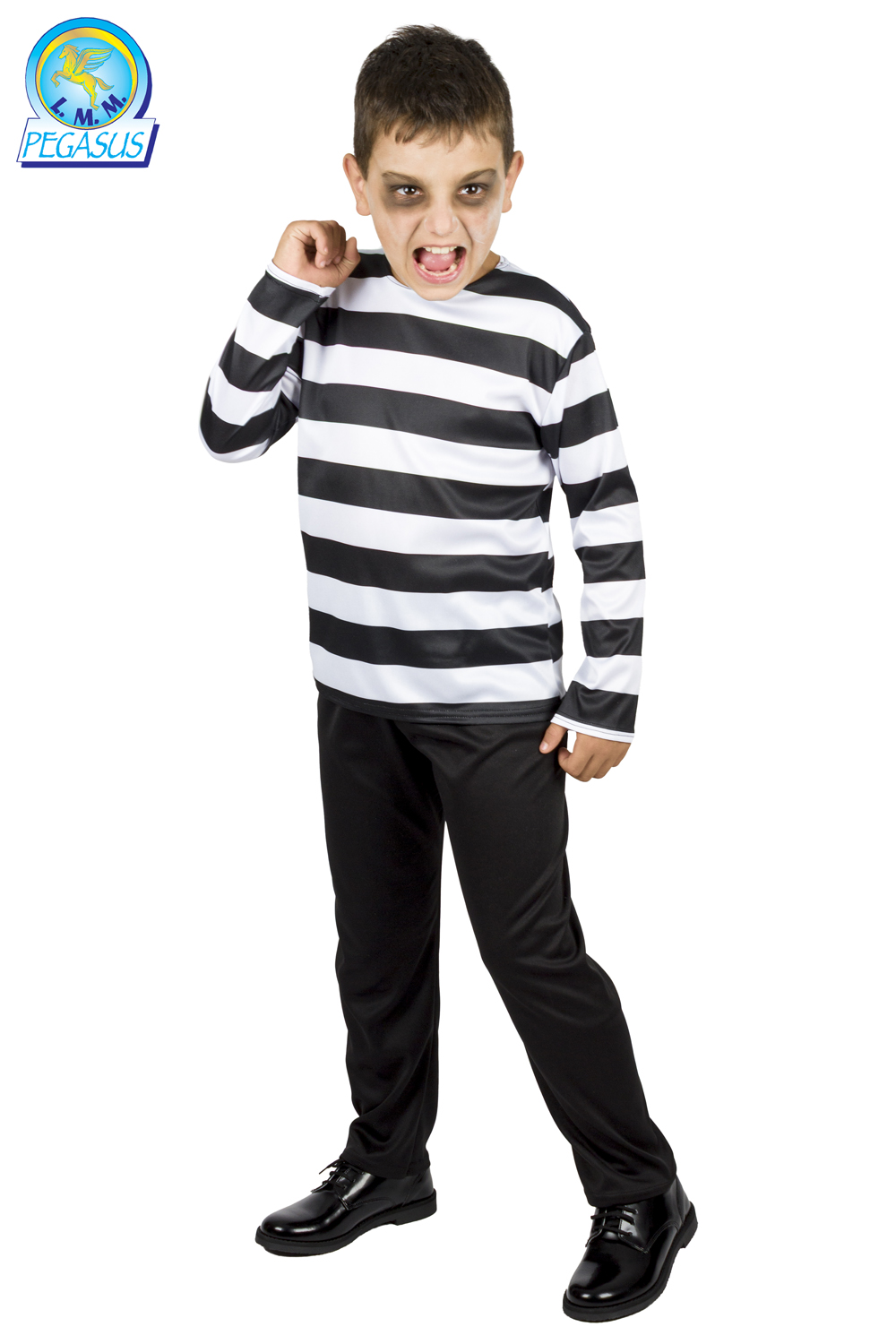 FIGLIO HORROR BAMBINO CON MAGLIETTA E PANTALONI LUNGHI